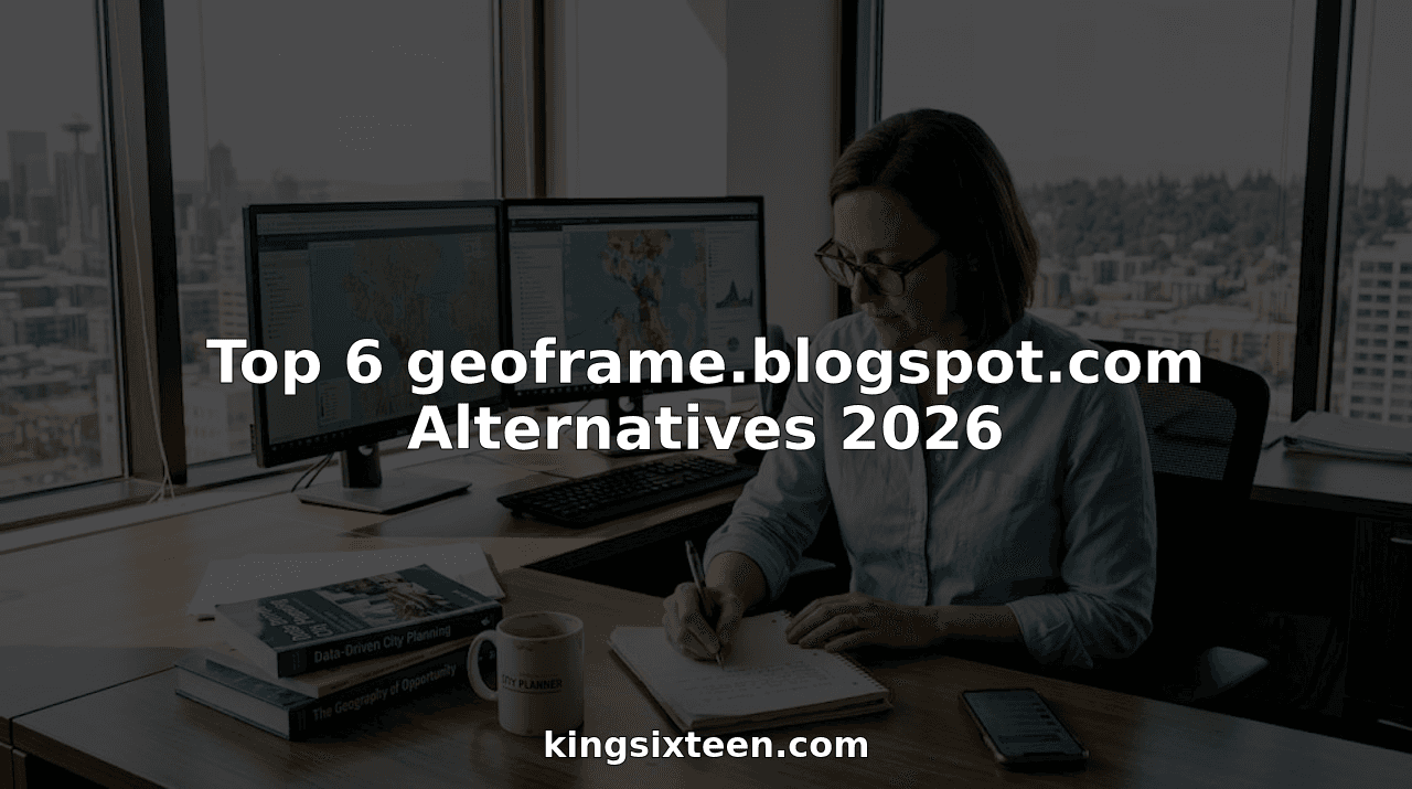 Top 6 geoframe.blogspot.com Alternatives 2026