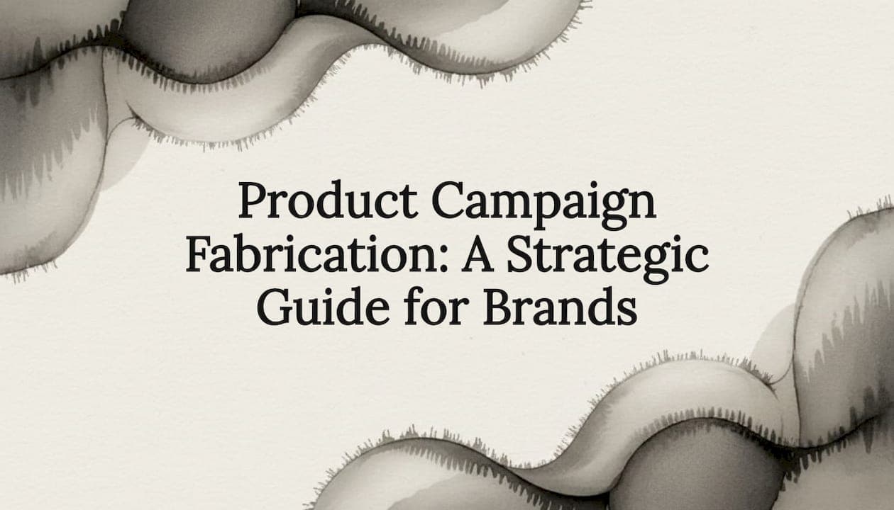 Product Campaign Fabrication: A Strategic Guide for Brands