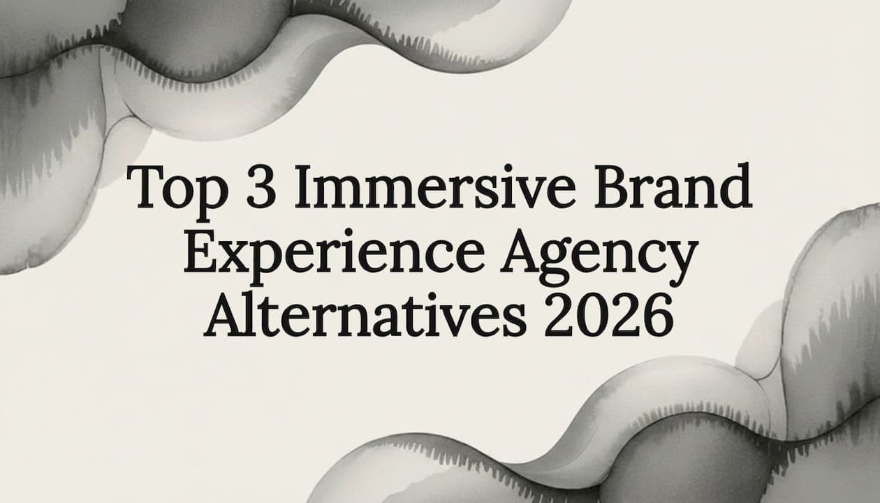 Top 3 Immersive Brand Experience Agency Alternatives 2026