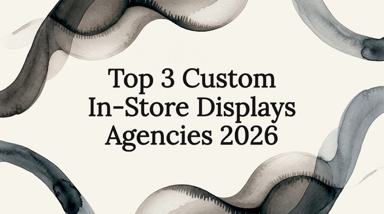 Top 3 Custom In-Store Displays Agencies 2026