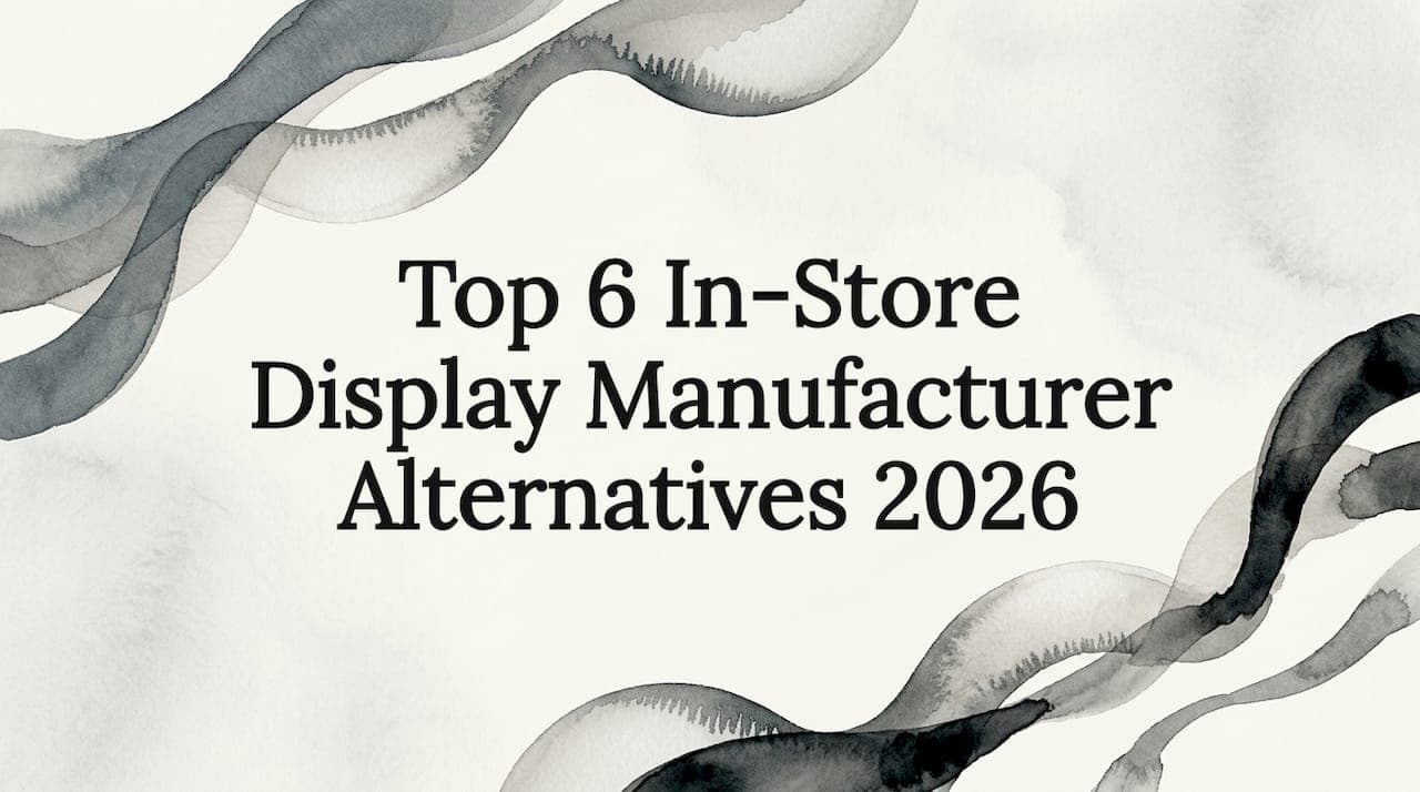 Top 6 In-Store Display Manufacturer Alternatives 2026