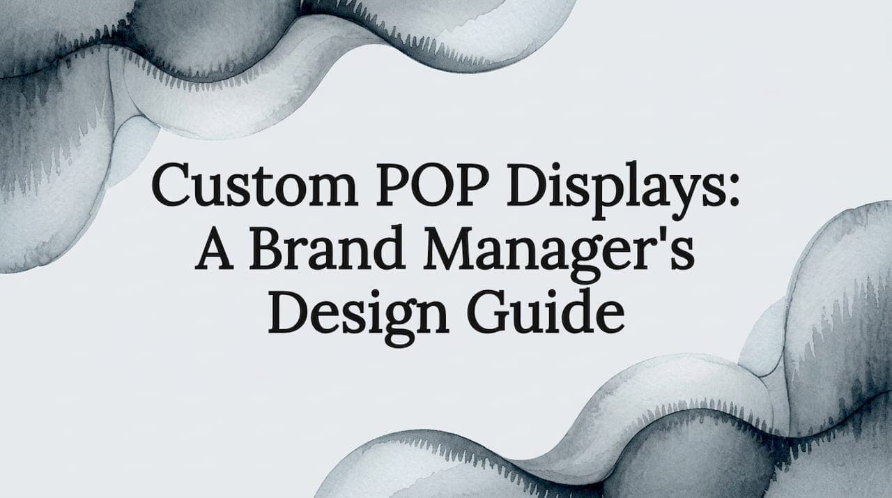 Custom POP Displays: A Brand Manager's Design Guide