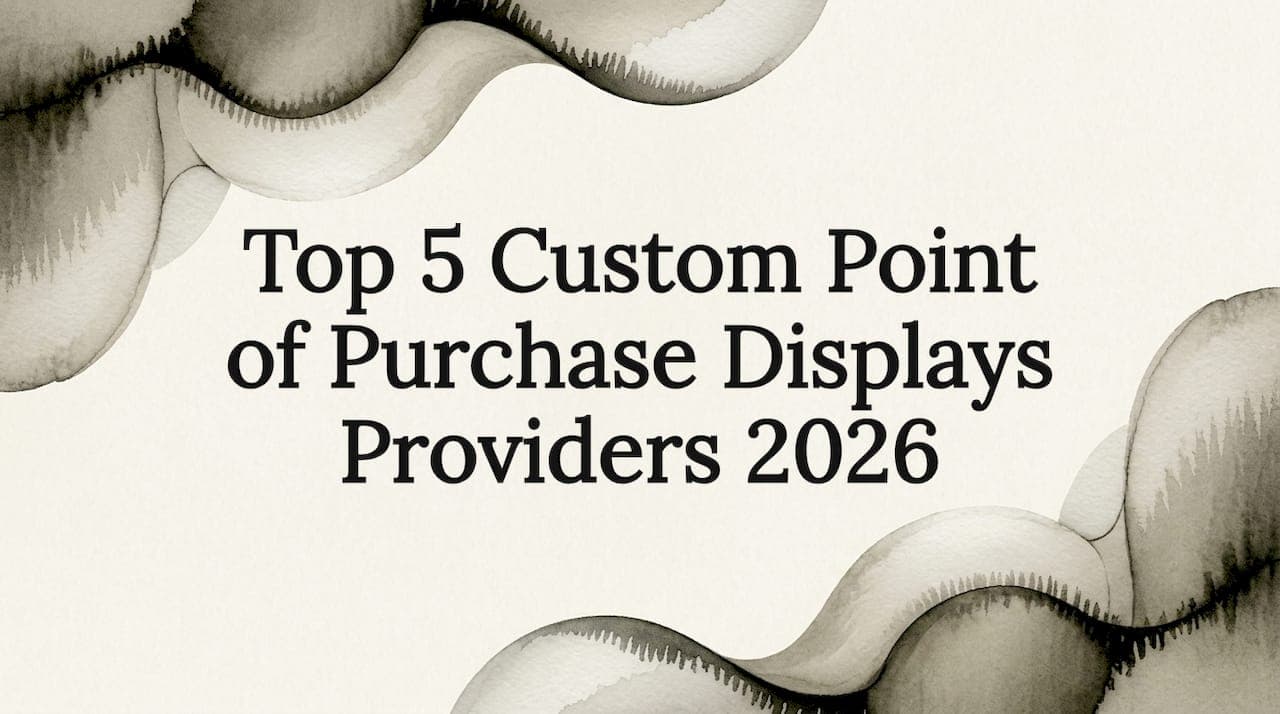 Top 5 Custom Point of Purchase Displays Providers 2026