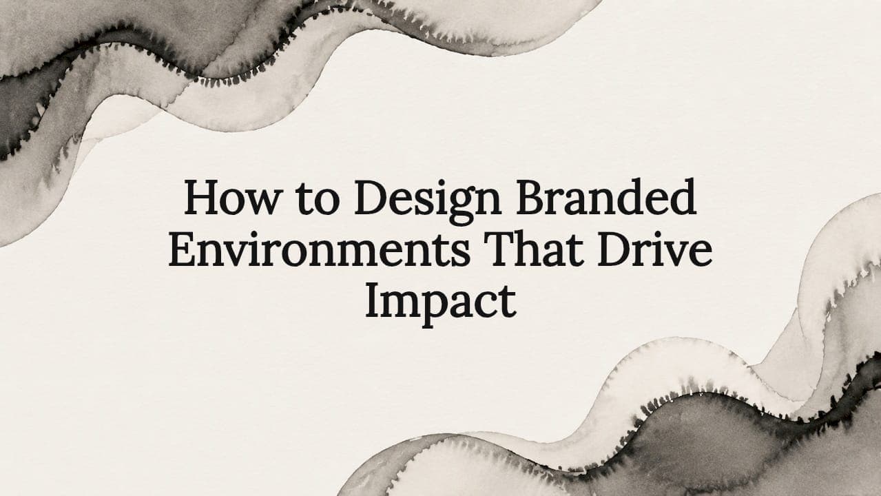 How to Design Branded Environments That Drive Impact