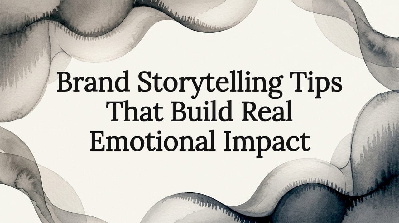 Brand Storytelling Tips That Build Real Emotional Impact