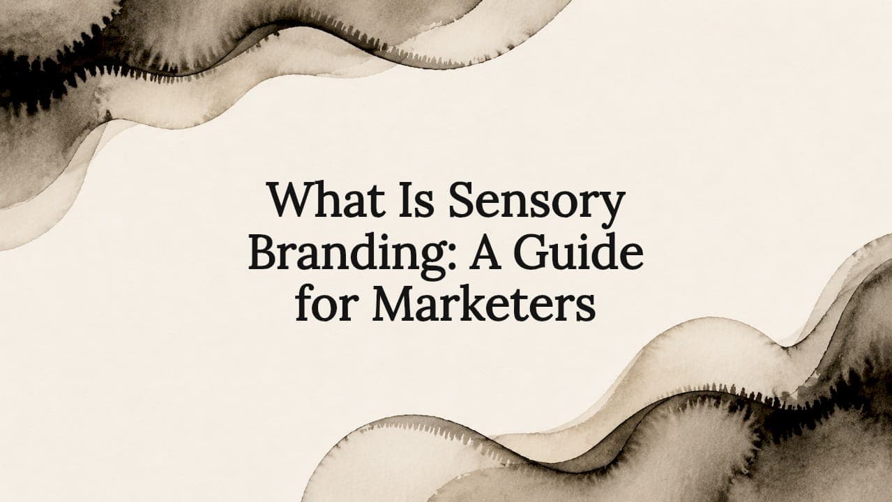 What Is Sensory Branding: A Guide for Marketers