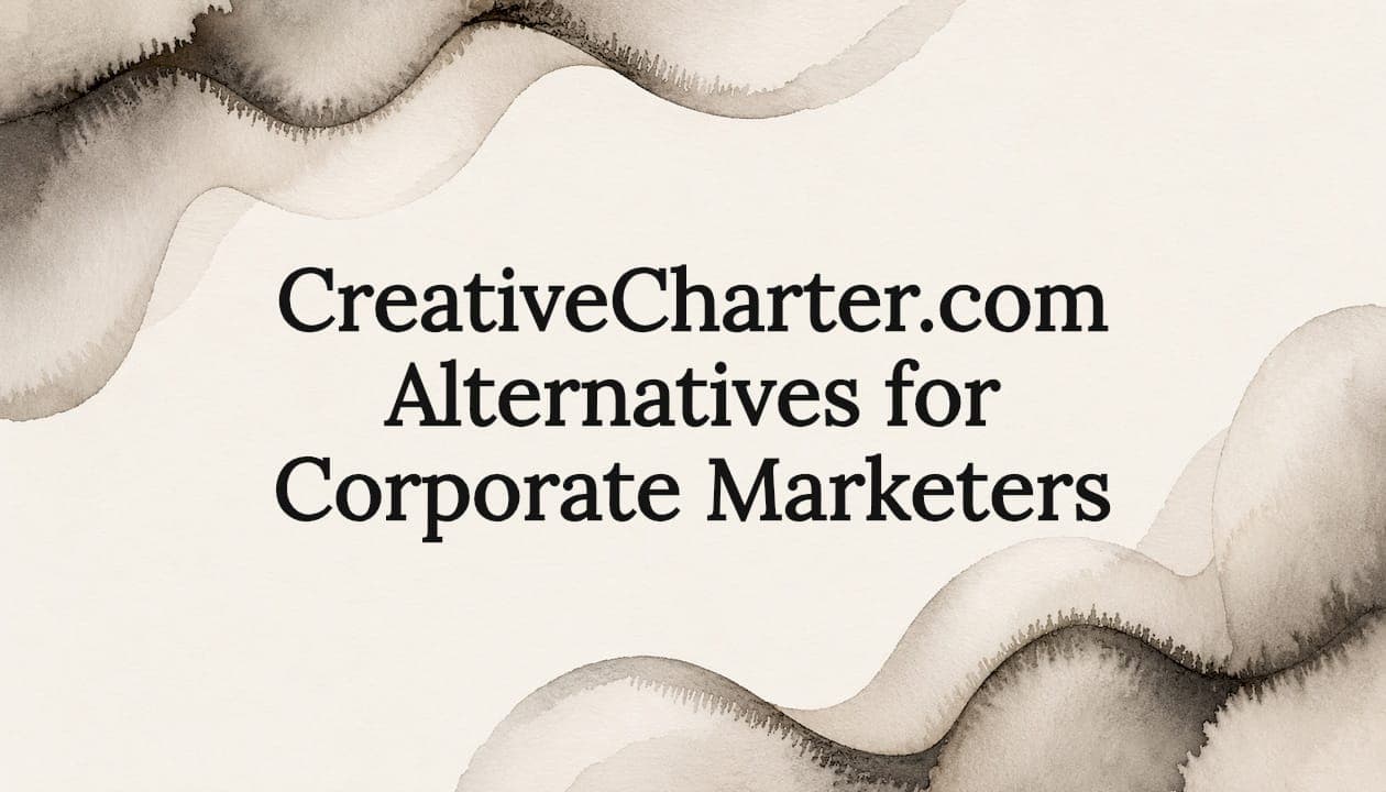 CreativeCharter.com Alternatives for Corporate Marketers